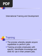 Lecture 9--Training & Development