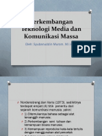 Perkembangan Media Komunikasi