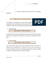 Apuntes FCA Razones Financieras. 78 - 82