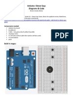 Arduino: Simon Says Diagrams & Code: Source