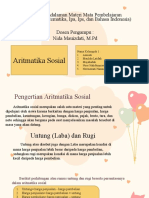 Materi Dasar Aritmatika Sosial