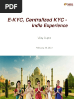 (Vijay Gupta) - Indonesia Ojk Presentation On E-Kyc Centralised Kyc VG New