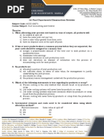 1stF 2nd Yr Cost Accounting and Control Verified