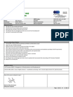 Quality Report and Recommendation: Date of Report: QRR Number: Owner: Location: Type of Container Tag Number