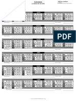 Plan de Lectura de La Biblia 2014