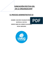 La Comunicación Efectiva Del Lider en La Organizacion