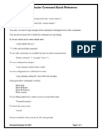 Cisco Quick Reference