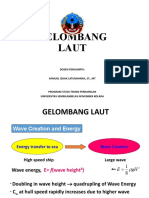 Gelombang Laut: Dosen Pengampu: Samuel Izaak Latumahina, ST., MT