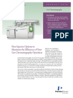New Injector Options To Maximize The Efficiency of Your Gas Chromatography Operation
