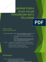 Keakuran Punca Kuasa Dalam Pengurusan Mata Pelajaran