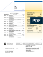 RBC Rewards Visa statement summary