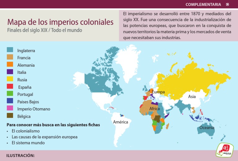 048 Mapa de Los Imperios Coloniales | PDF