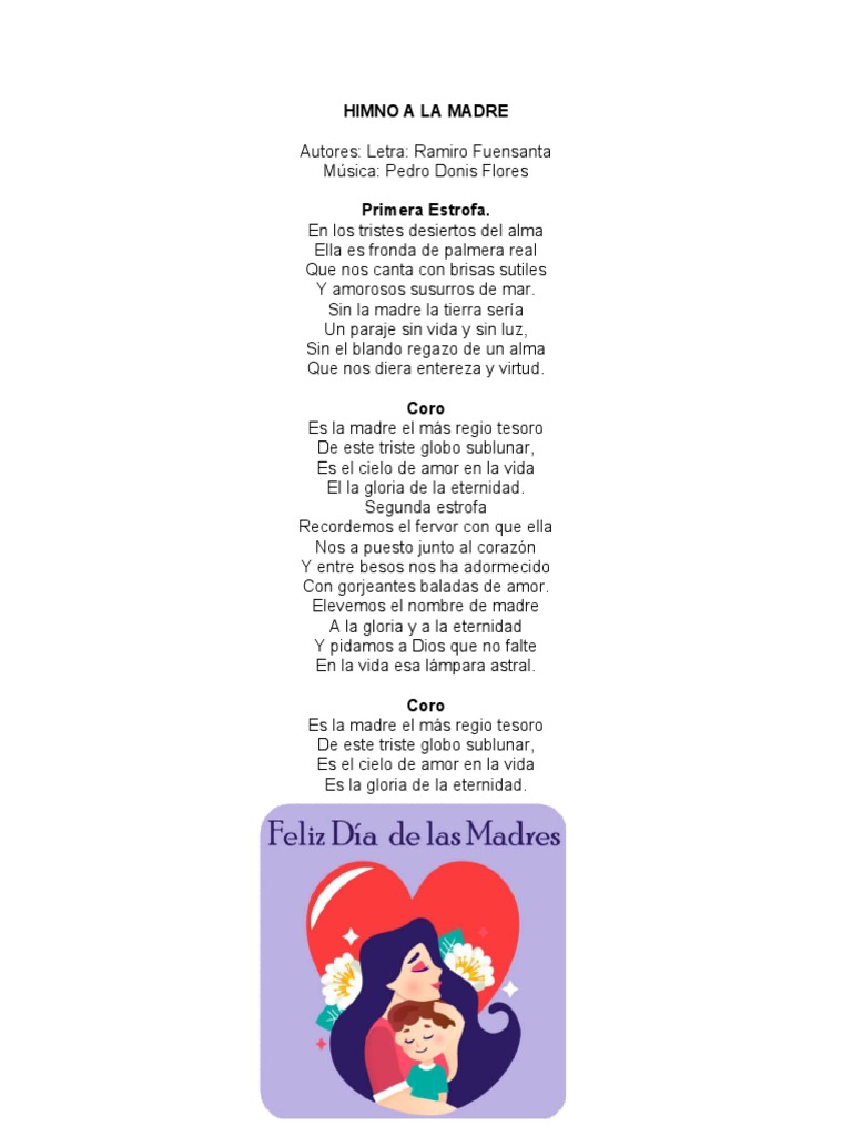 Himno A La Madre | PDF