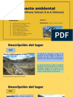 G3- Impacto Ambiental-Compañía Minera Volcan S.a.a (Volcan)