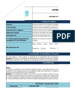 GTH-FR-051 Informe SST para Contratistas