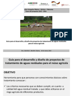 Guía para El Desarrollo y Diseño de Proyectos de Tratamiento de Aguas Residuales para El Reúso Agrícola - Dra. Moeller