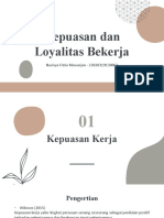 KEPUASAN DAN LOYALITAS