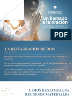 2022 - PPT Sermón 04 - LA RESTAURACIÓN DE DIOS