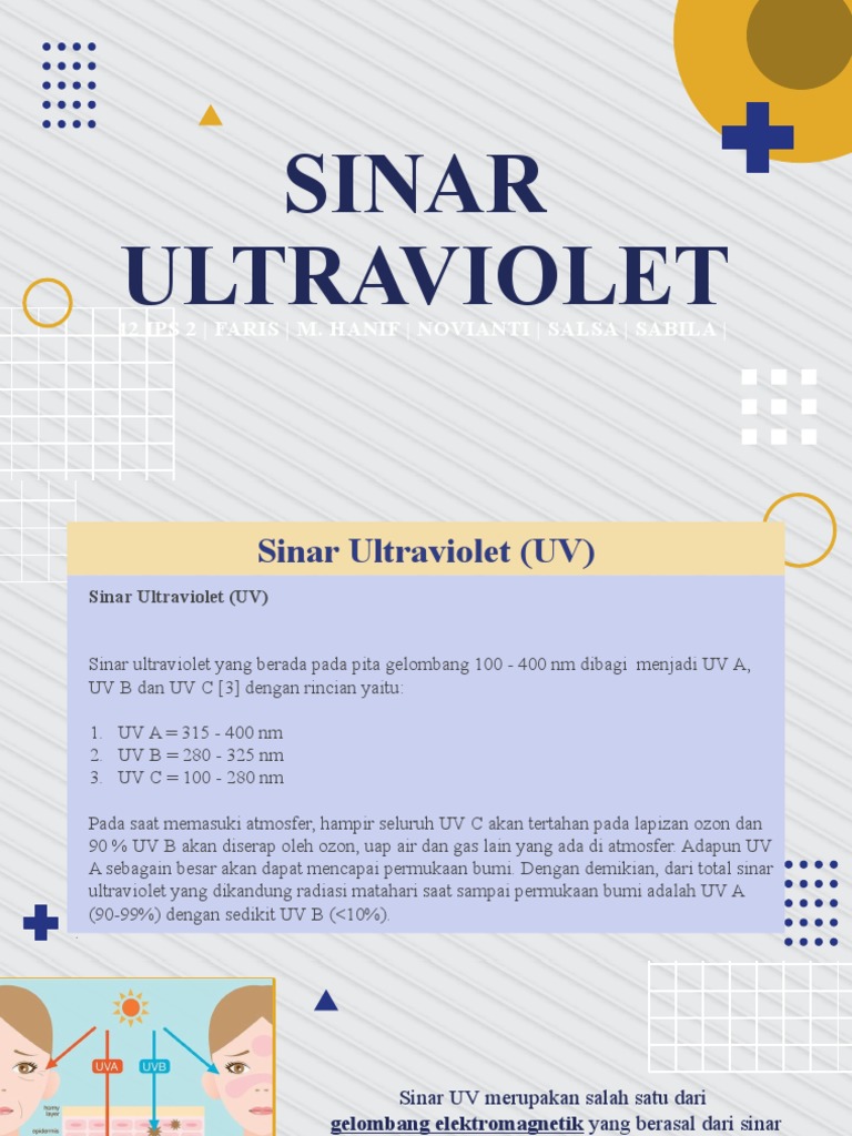 Jenis dan Dampak Sinar Ultraviolet | PDF