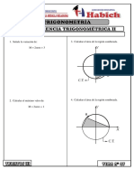 Tema #07 - Año Academico 2021 - Talentos Iii - Trigonometria - Circunferencia Trigonometrica Ii