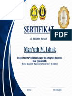 Sertifikat BEM 2