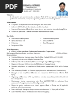 Majid Piping Supervisor CV