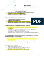 Week 2 - CH 2 Business Processes (MCQ Answers)