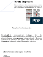 UNIT 1-1 Liquid Penetrate Inspection