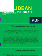 L5 Euclidian Parllel Postulate