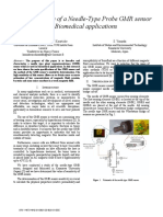 Characterization of A Needle-Type Probe GMR Sensor