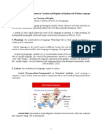 Additional Notes for the Lesson on Varieties and Registers of Spoken and Written Language