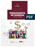 Presupuesto de Egresos Version Ciudadana 2021