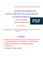 The Search For Gravitational Waves With The New Generation of Interferometers