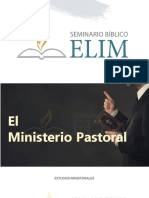 El Ministerio Pastoral - Leccion 8