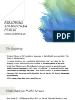 2 - Paradigm Public Administration