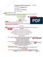 Modal Verbs of Permission, Prohibition, Obligation & No Obligation