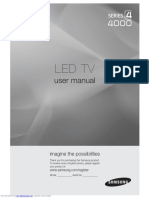 Led TV: User Manual