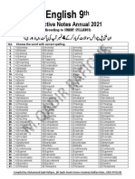 9TH ENG Spelling Notes 2021