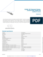 C (D) 85, ISO Standard Cylinder, Double Acting, Single Rod CD85N16-100-B