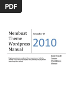 Download Bagaimana Cara Membuat Wordpress Theme by pdauj SN56209641 doc pdf