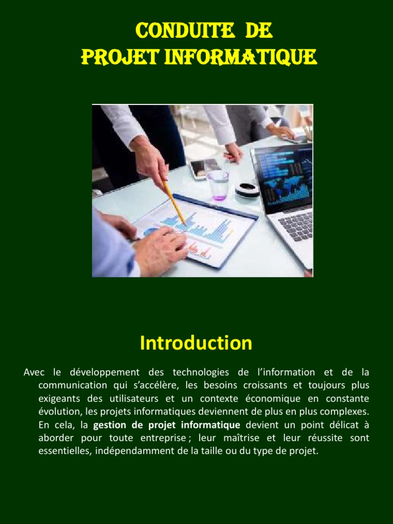 Gestion de projet informatique efficace | PDF | Gestion de projet ...