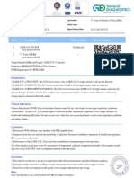 SARS-CoV-2 RT-PCR Test Report