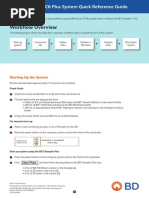 Accuri C6 Plus System Quick Reference Guide