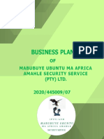 Business Plan for Top Security Firm