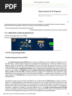 Wireless Datagram Protocol (WDP)