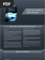 Pads Instrument User Manual