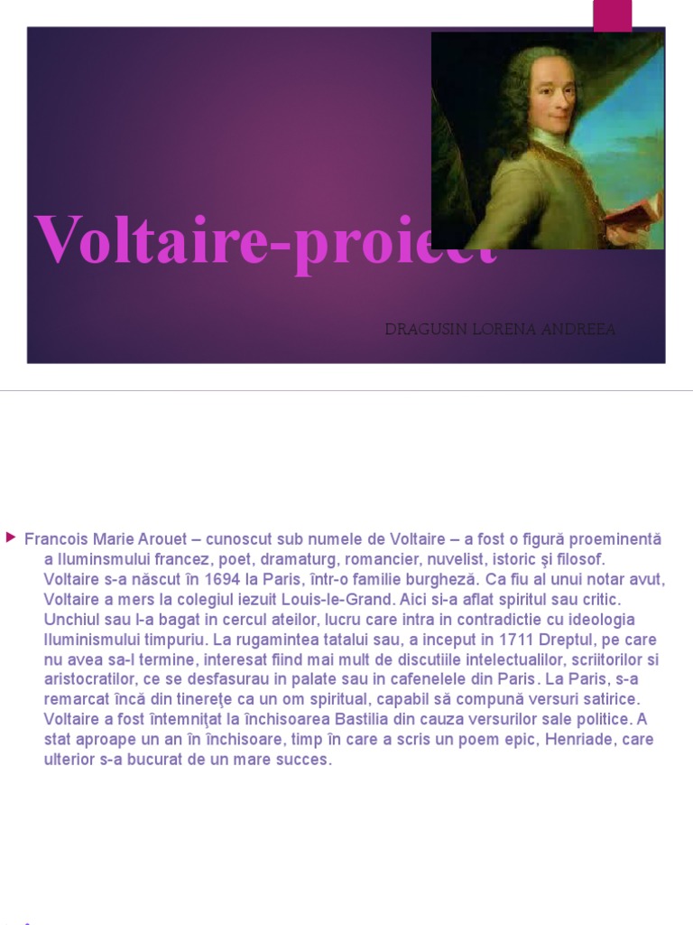 Voltaire | PDF