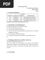 Group Project Report Template