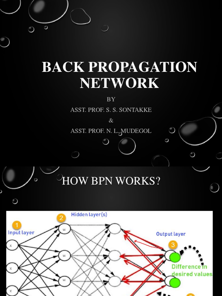 Modue 2 - Back Propagation Algorithm-Updated | PDF | Applied ...