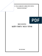 (3) Bài giảng Kiến trúc máy tính - TS.Hoàng Xuân Dậu